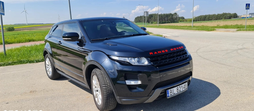 Land Rover Range Rover Evoque cena 82500 przebieg: 76000, rok produkcji 2011 z Łomża małe 704